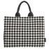 Dámska kabelka čierno-biela Annella