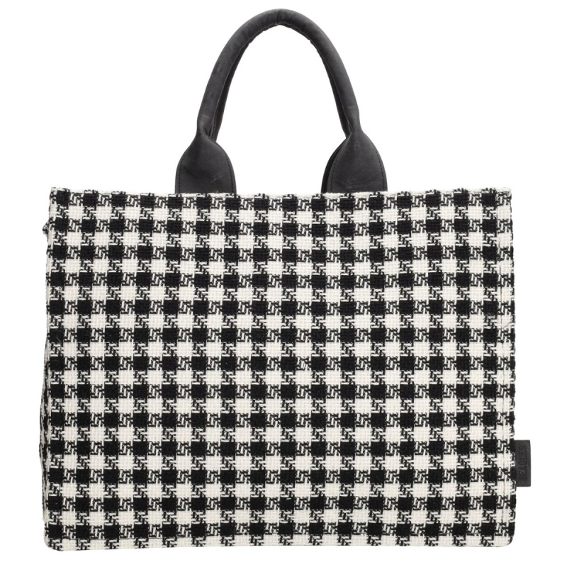 Dámska kabelka čierno-biela Annella