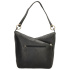 Dámska kožená kabelka čierna Arista