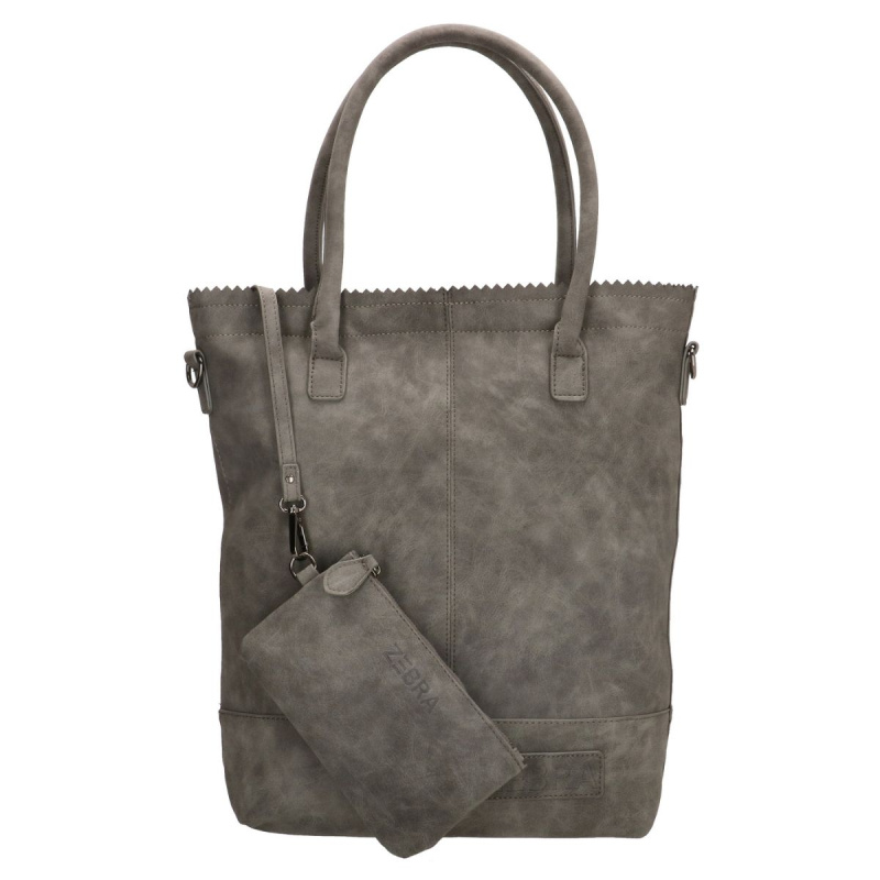 Dámska kabelka na rameno sivá Devona