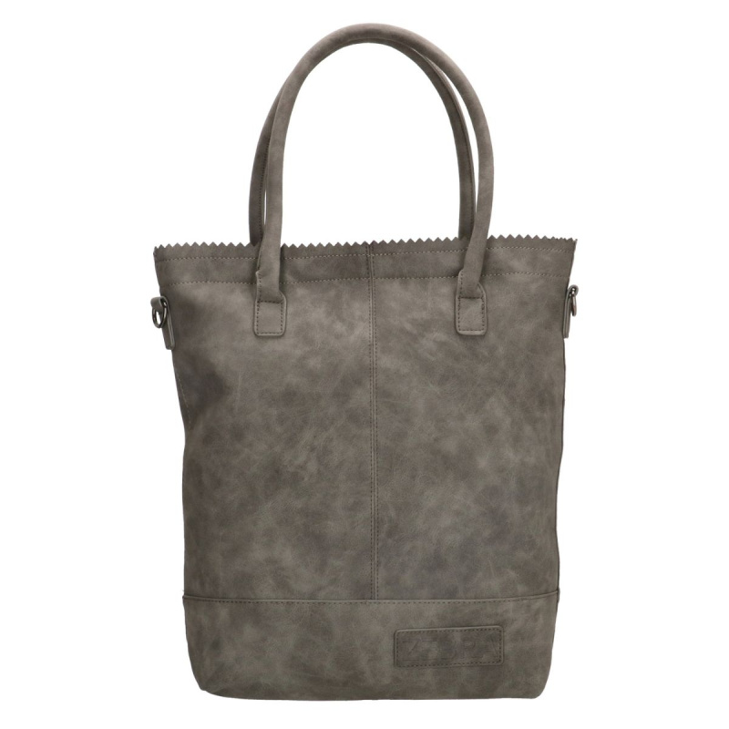 Dámska kabelka na rameno sivá Devona