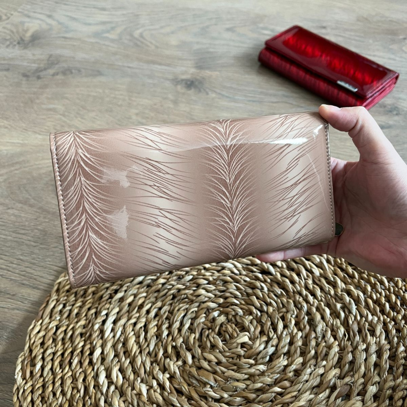 Dámska kožená peňaženka béžová BALERE