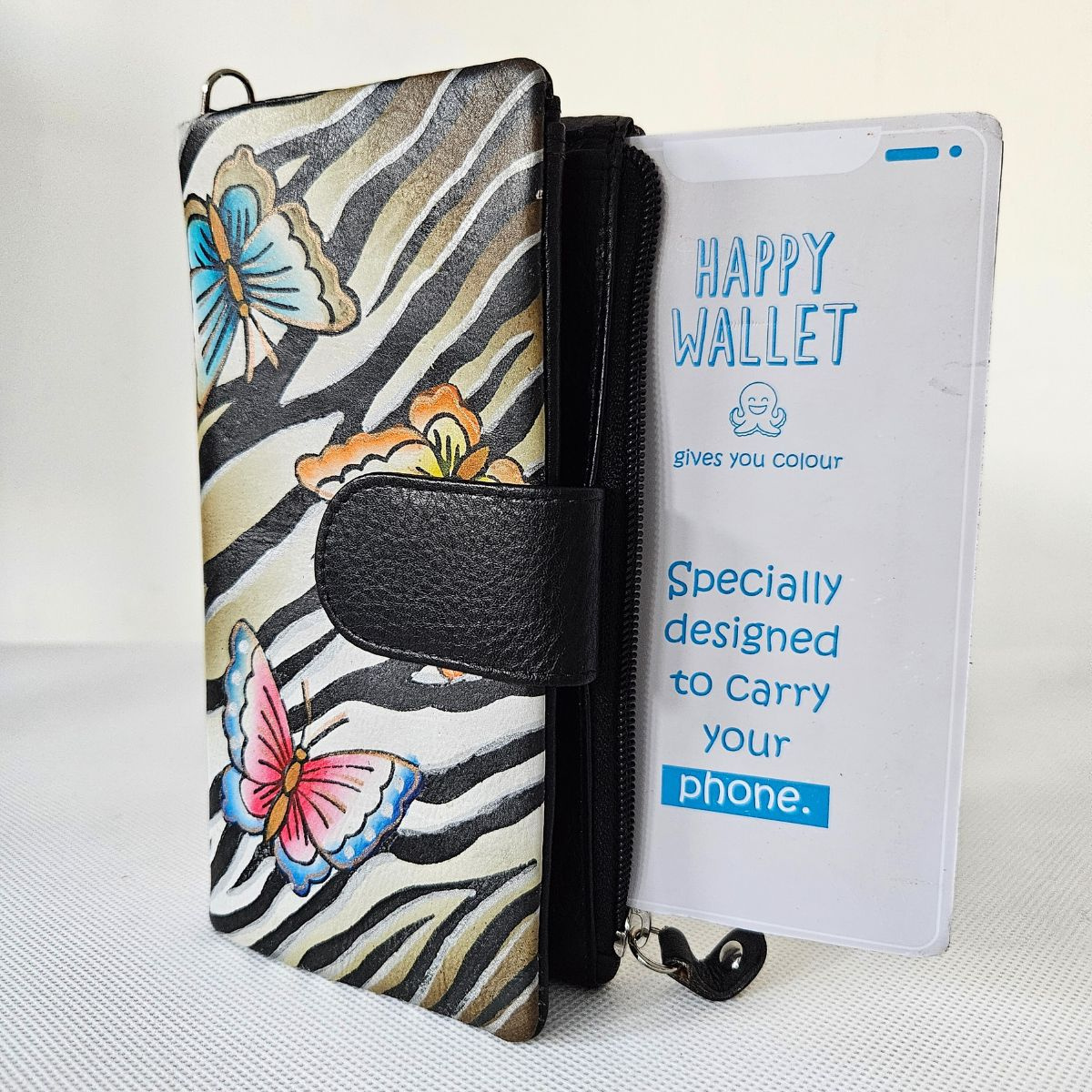 Dámska kožená peňaženka viacfarebná DANILA