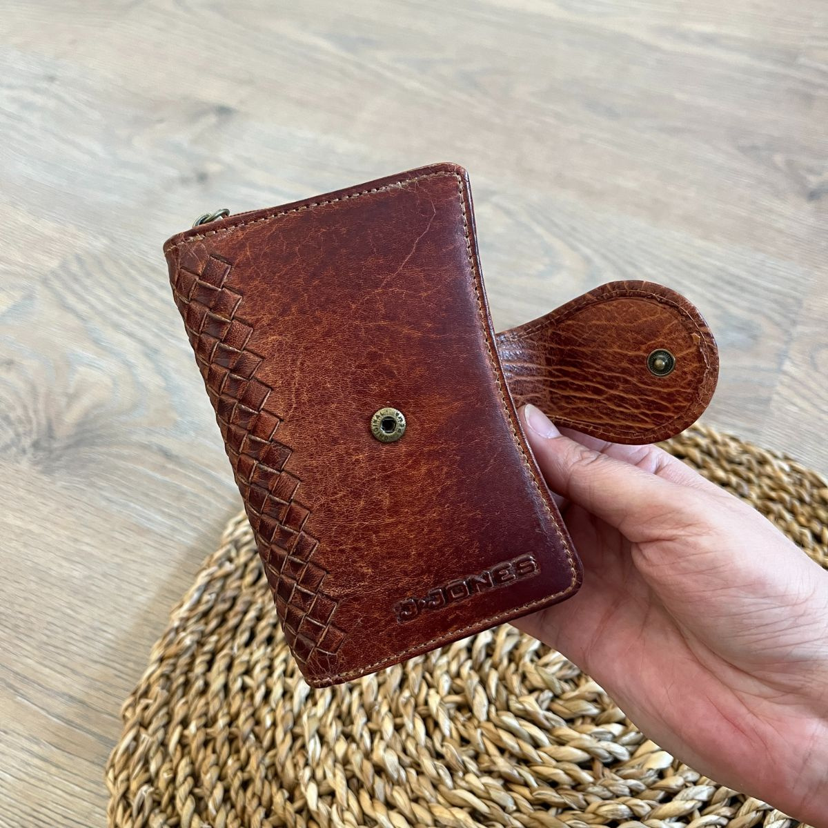 Dámska kožená peňaženka koňaková ANTONIA