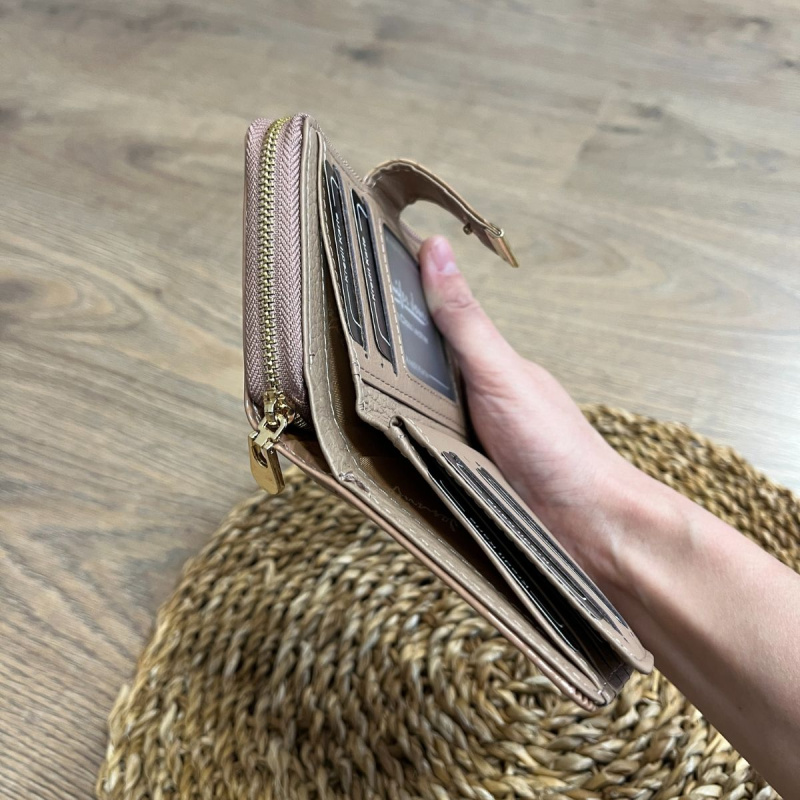 Dámska kožená peňaženka béžová SIENA