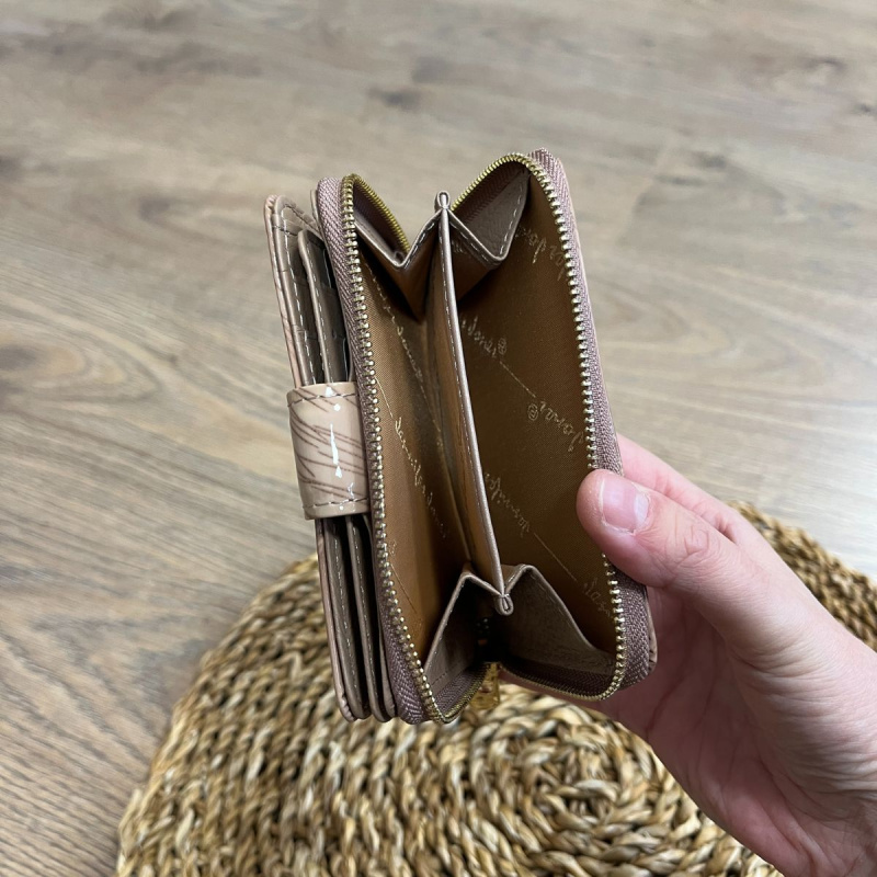 Dámska kožená peňaženka béžová SIENA