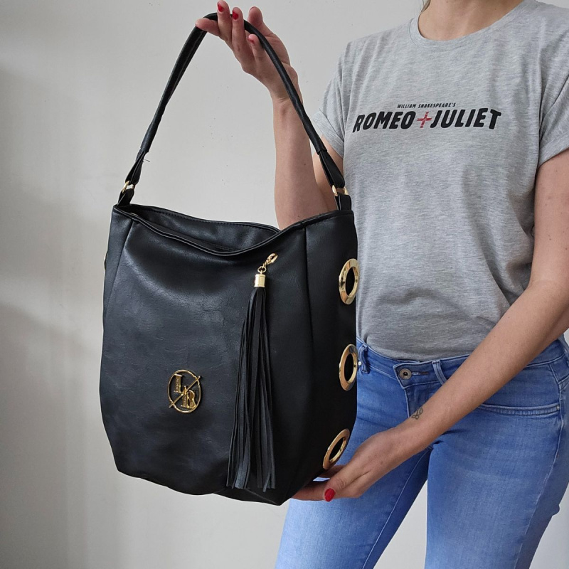 Dámska kabelka čierna VALENCIA