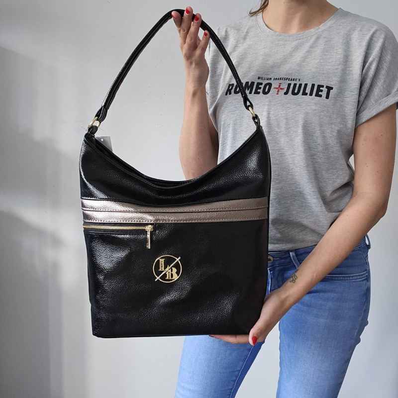 Dámska kabelka čierna FLORENCIA