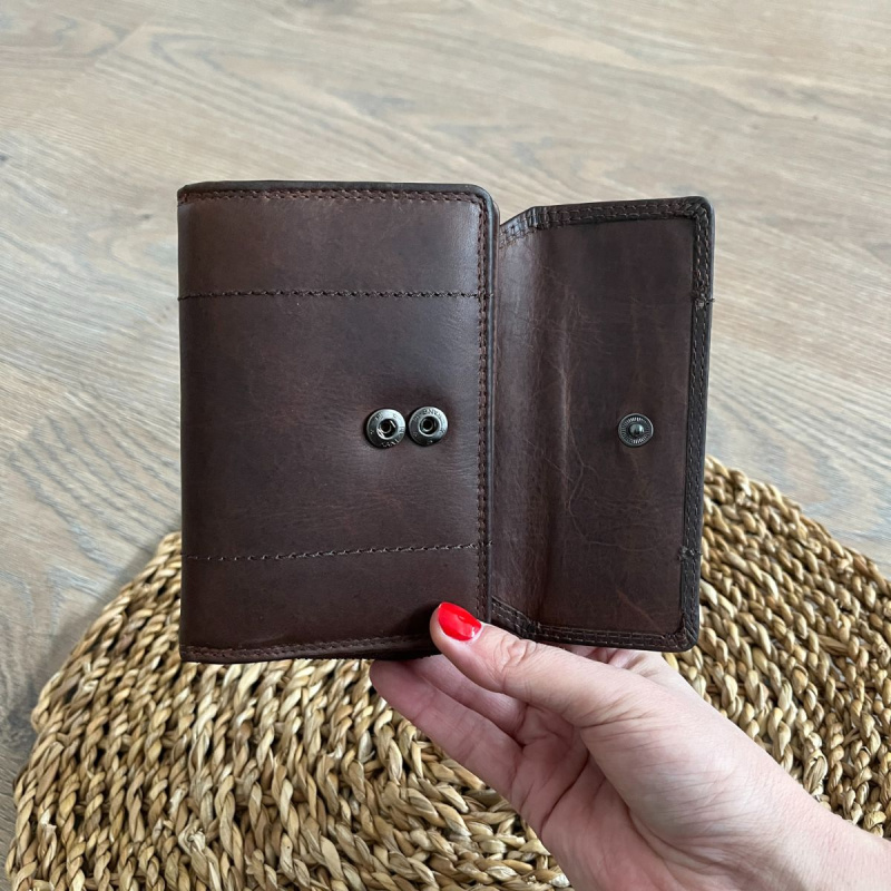 Dámska kožená peňaženka koňaková Tania