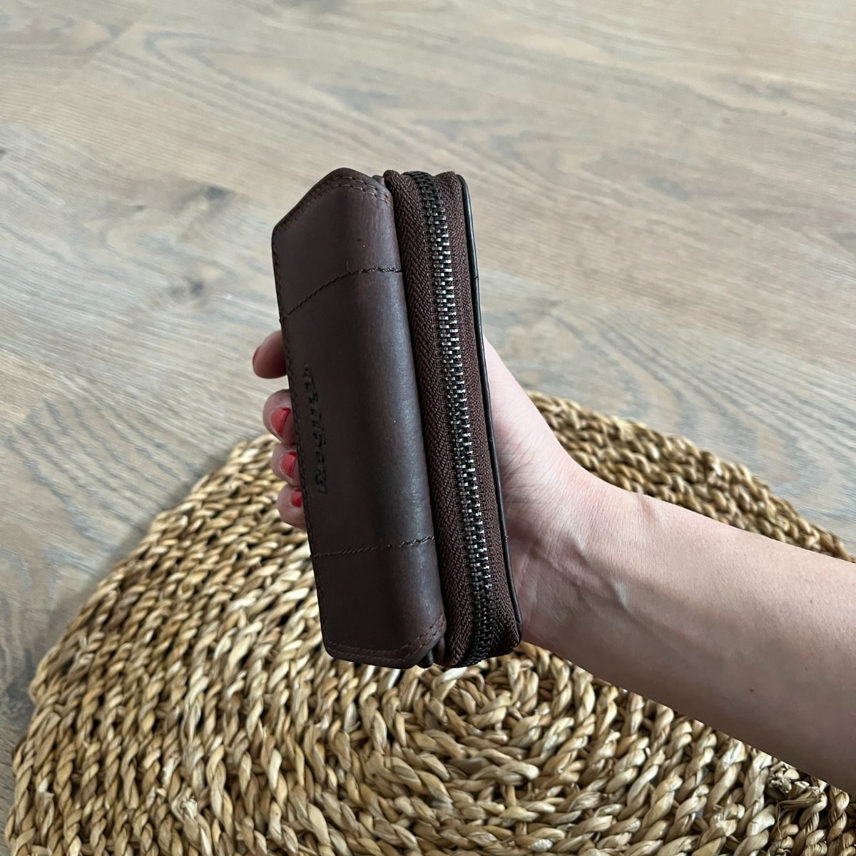 Dámska kožená peňaženka koňaková Tania