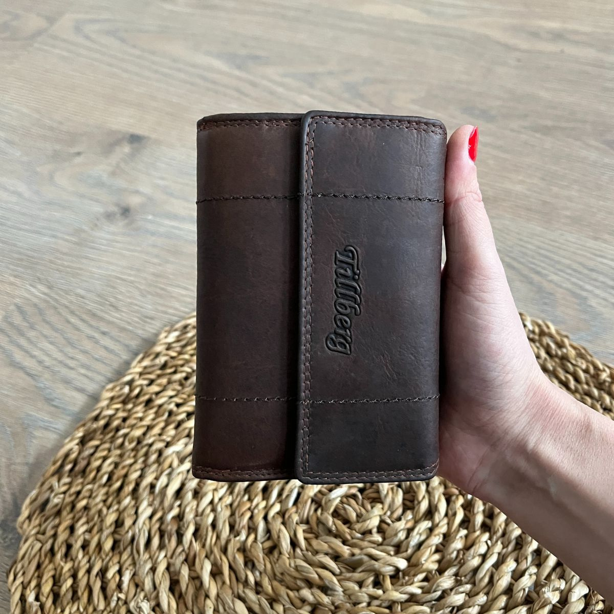 Dámska kožená peňaženka koňaková Tania