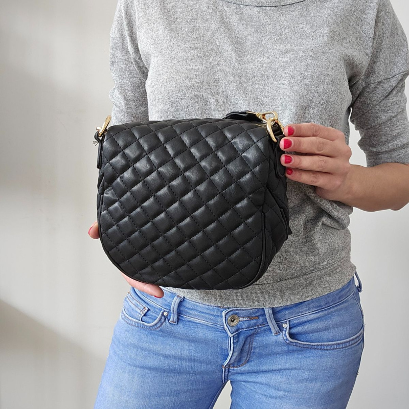 Dámska čierna crossbody kabelka ADARA