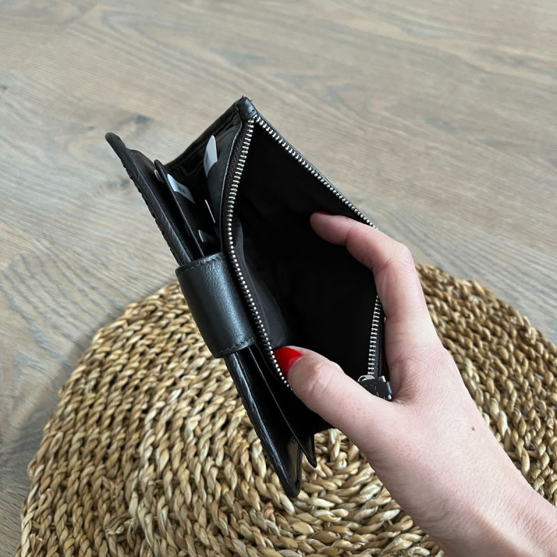 Dámska kožená peňaženka hnedá DESIRE