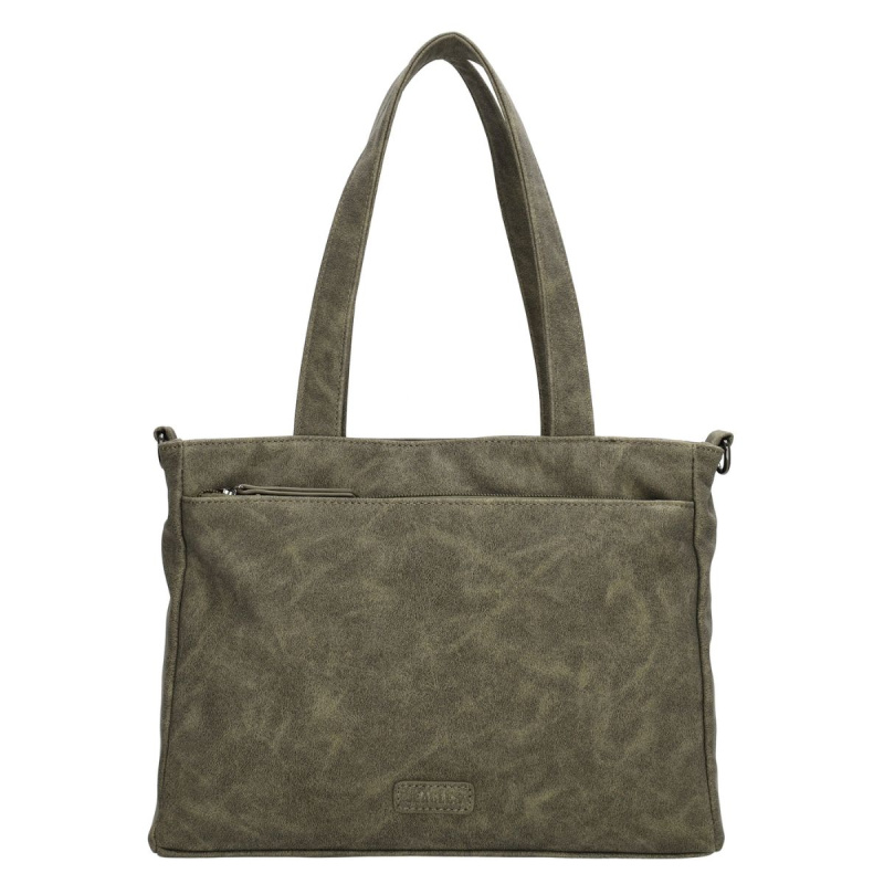 Dámska kabelka na rameno olivová NYSA