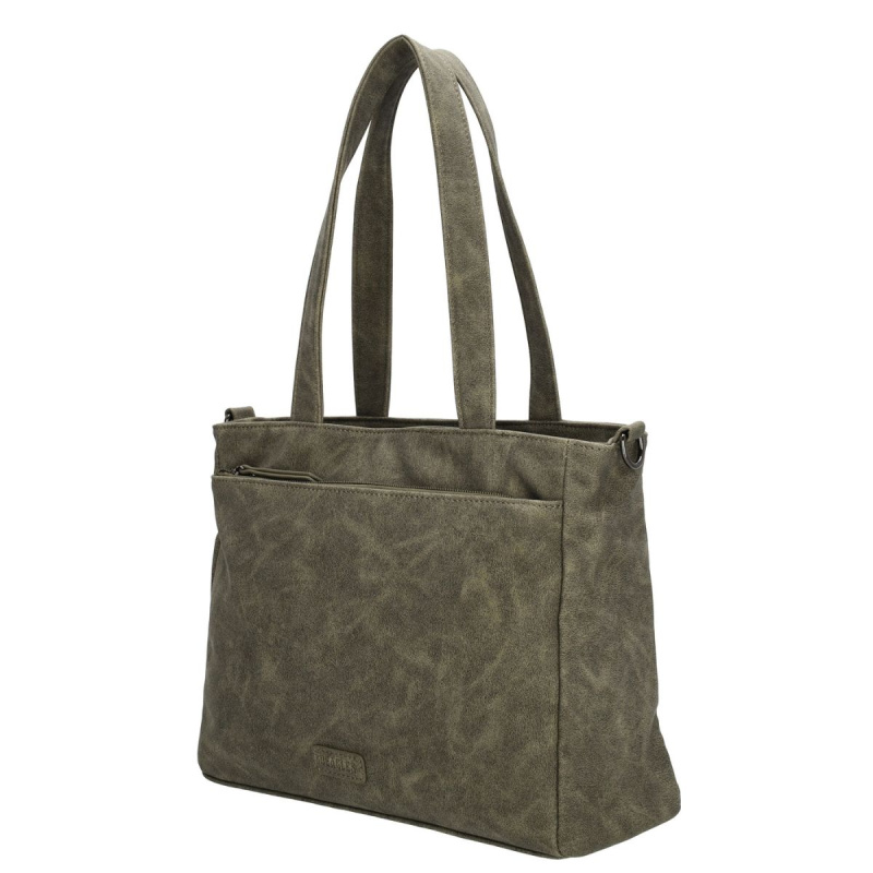 Dámska kabelka na rameno olivová NYSA