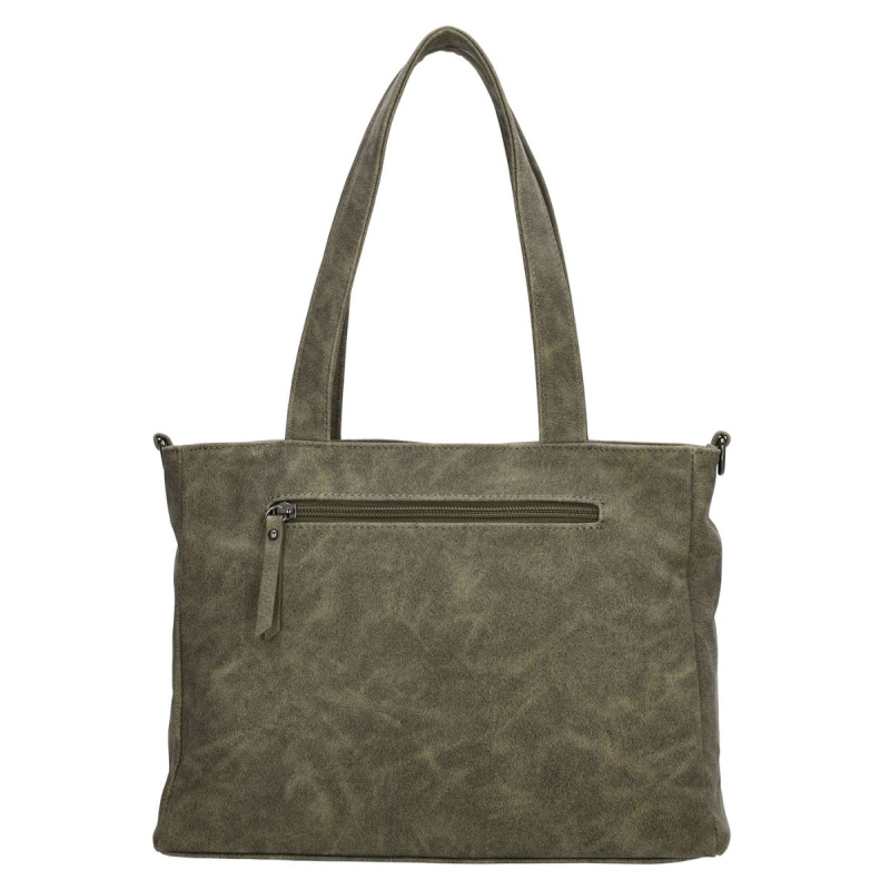 Dámska kabelka na rameno olivová NYSA