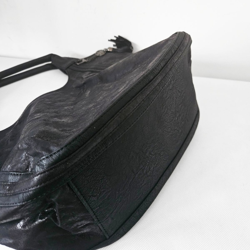 Veľká čierna kabelka na rameno BEXLEY