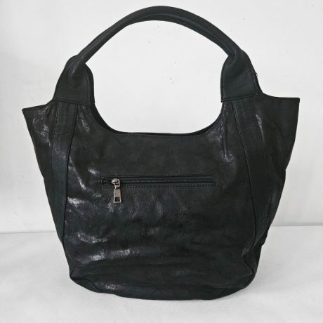 Veľká čierna kabelka na rameno BEXLEY