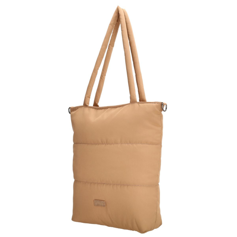 Dámska kabelka na rameno piesková WANDA