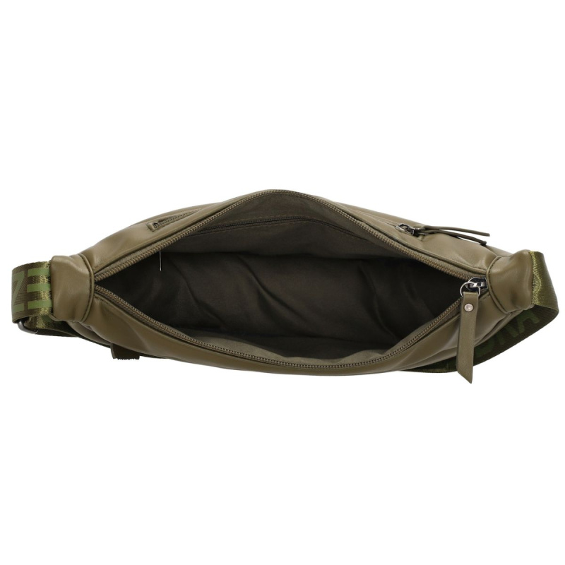 Dámska crossbody kabelka olivová LARA