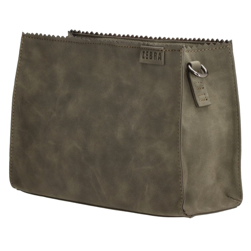 Dámska crossbody kabelka olivová KATINA