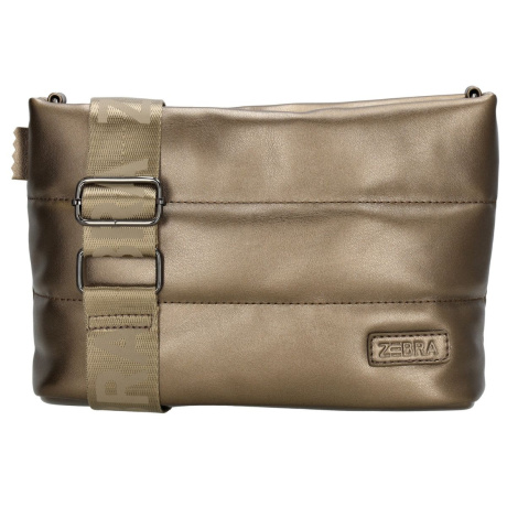 Dámska crossbody kabelka bronzová