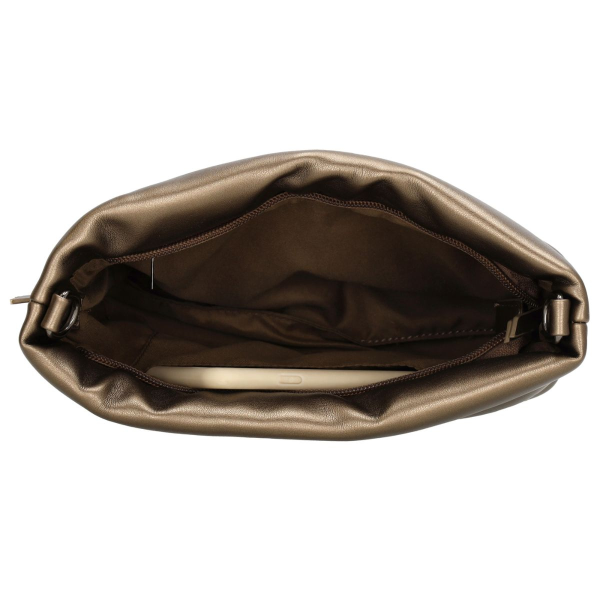 Dámska crossbody kabelka bronzová MINETA