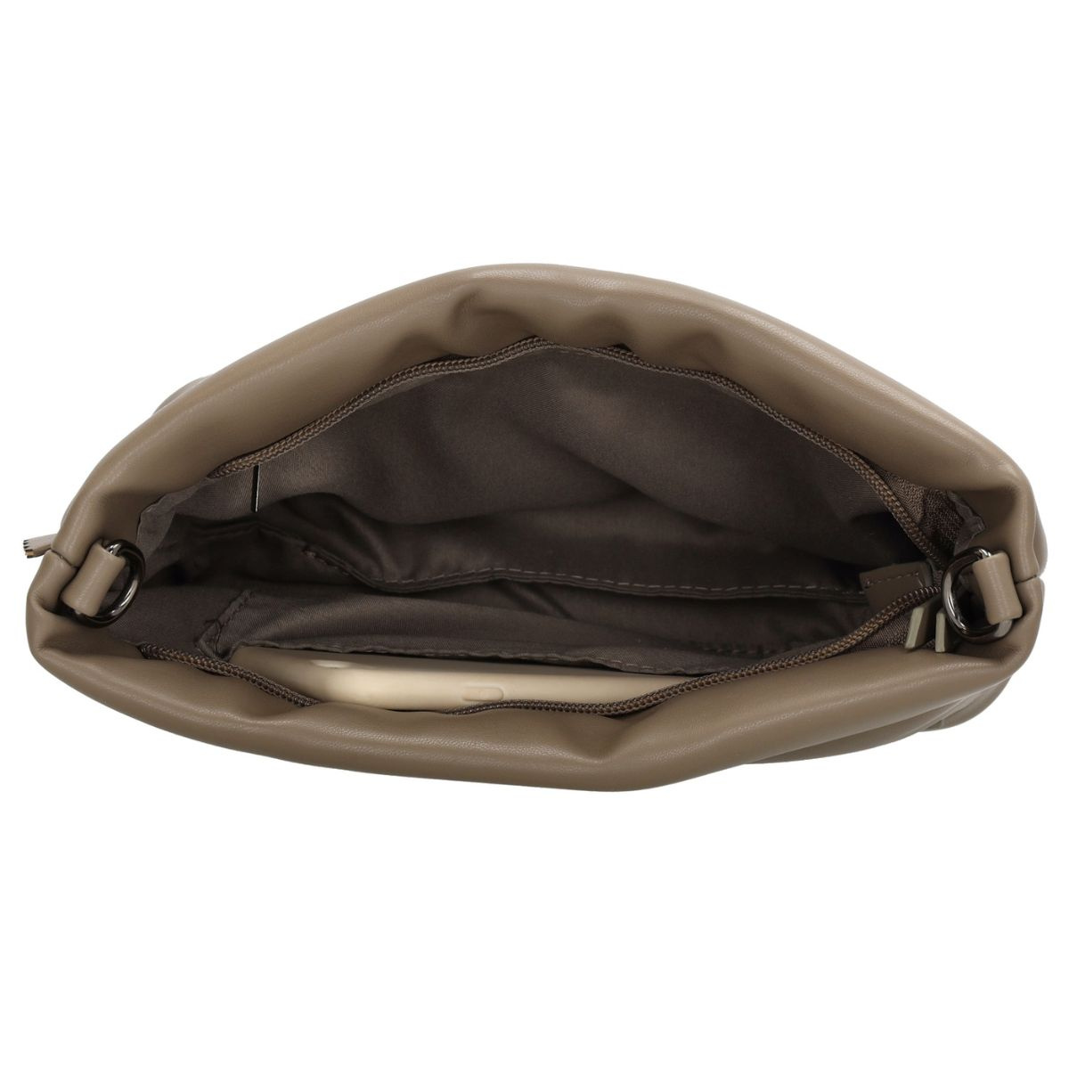 Dámska crossbody kabelka taupe MINETA