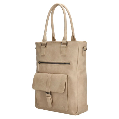 Dámska kabelka svetlá taupe LOTA