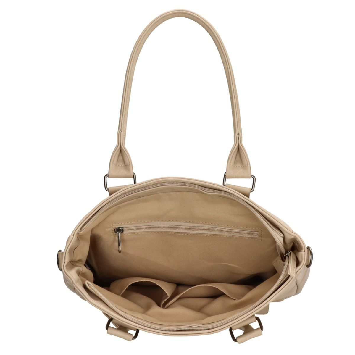 Dámska kabelka svetlá taupe LOTA