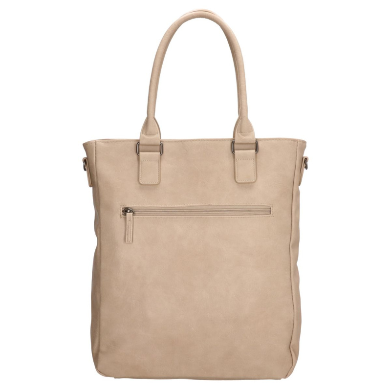 Dámska kabelka svetlá taupe LOTA