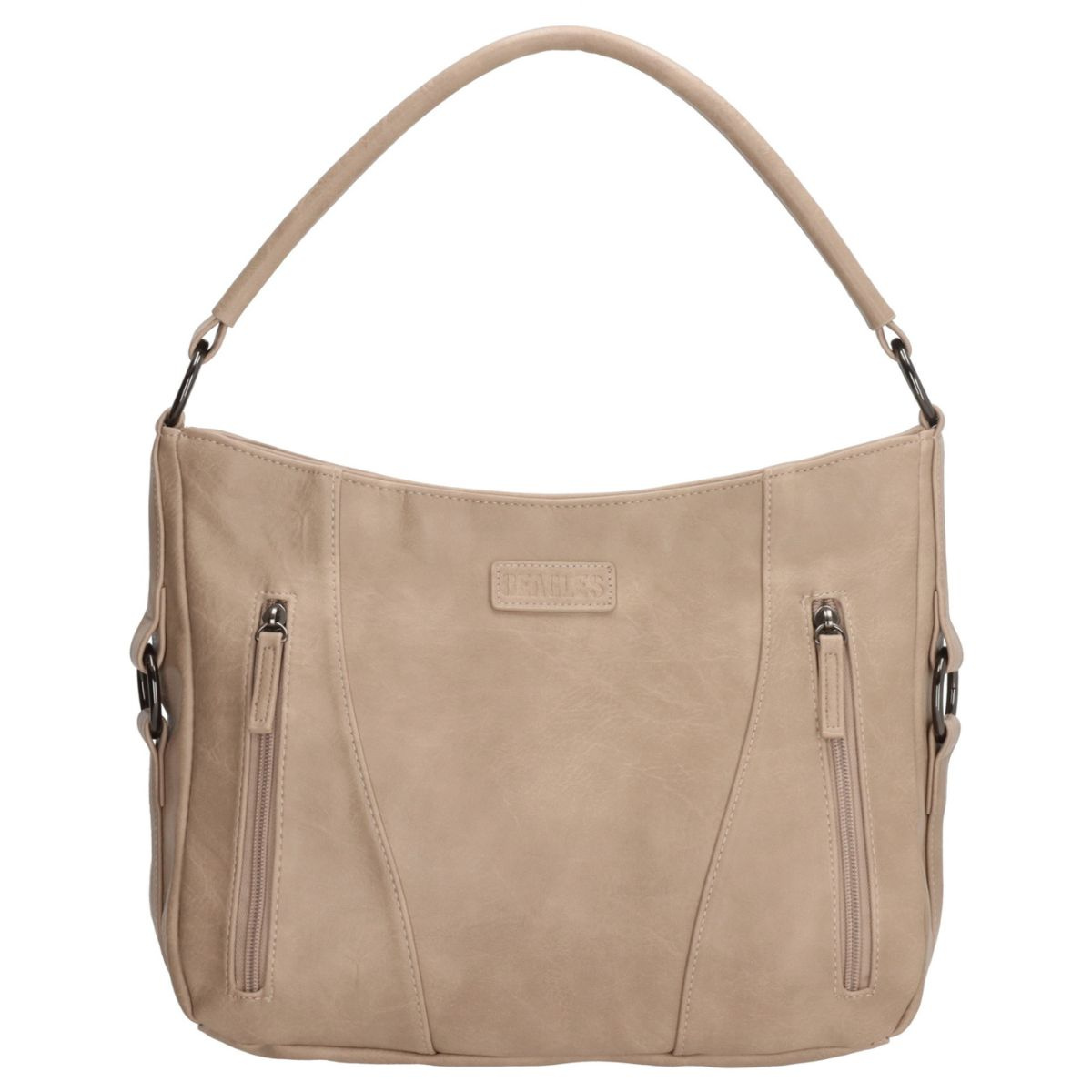 Dámska kabelka na rameno taupe LADA