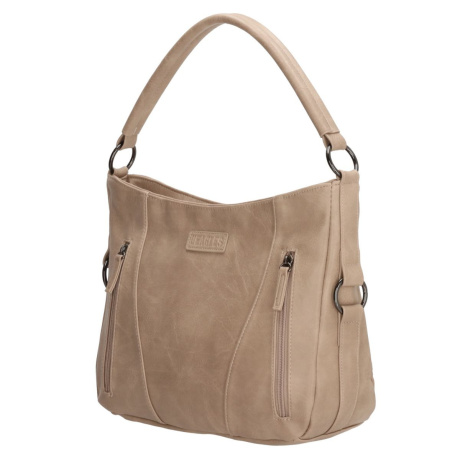 Dámska kabelka na rameno taupe LADA