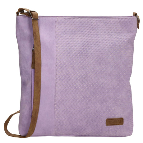 Dámska crossbody kabelka fialová