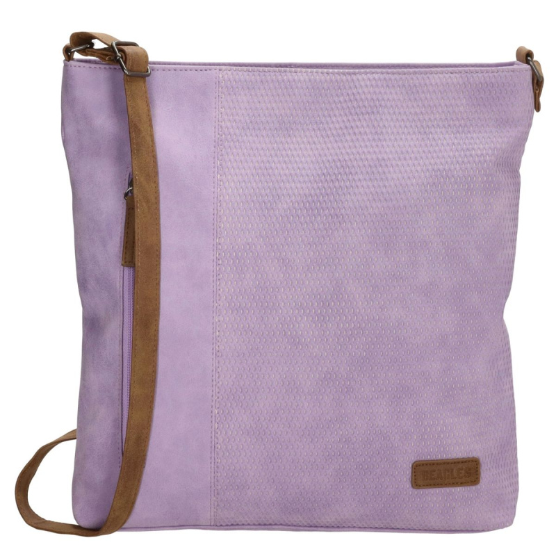 Dámska crossbody kabelka fialová