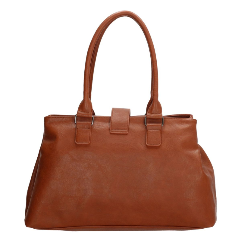 Dámska kabelka na rameno koňaková MARIELA