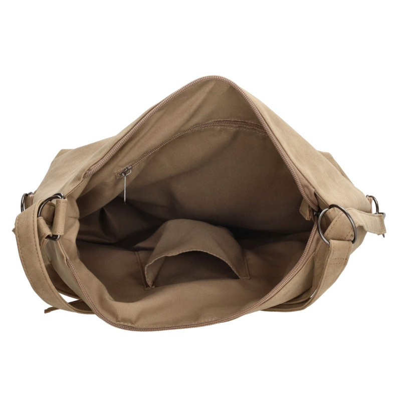 Dámska kabelka taupe MIRELA