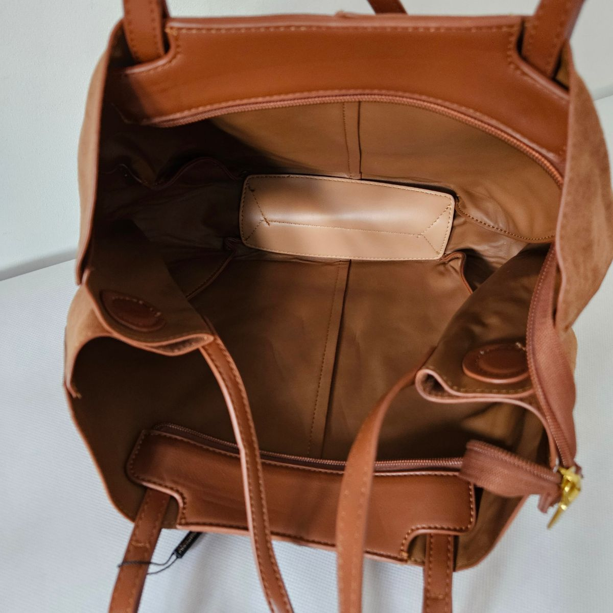 Hnedá kabelka na rameno ADALINE