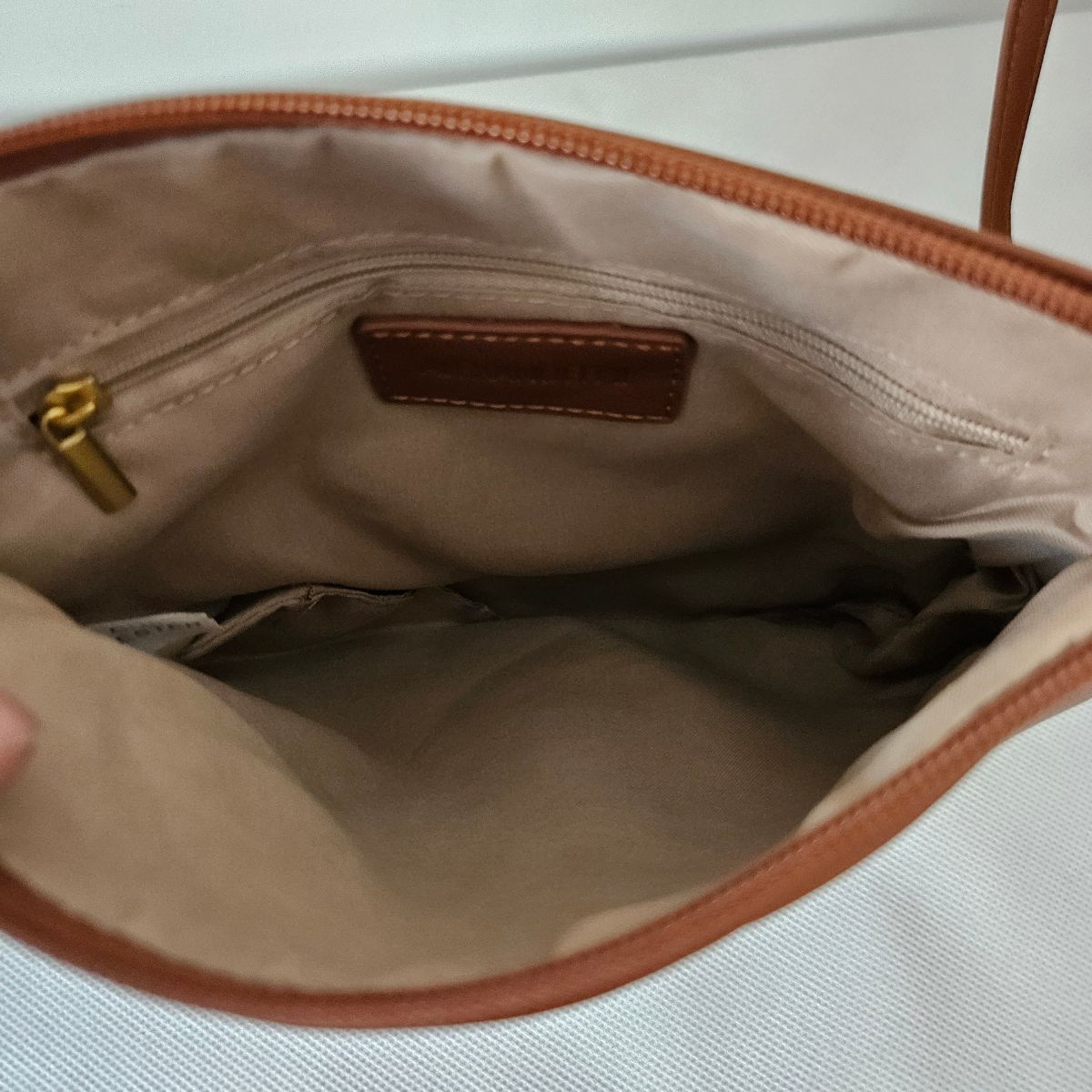 Hnedá kabelka na rameno ADALINE