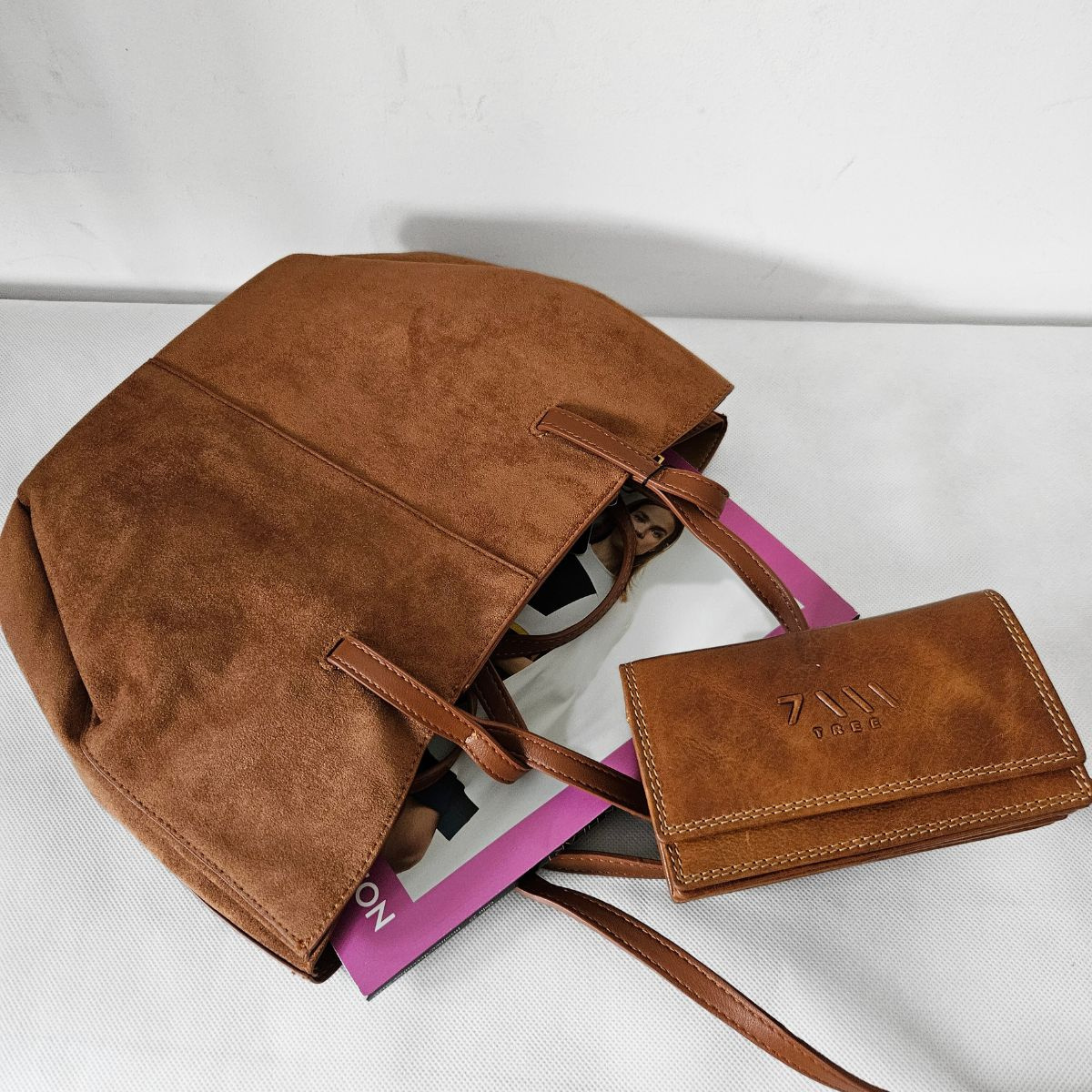 Hnedá kabelka na rameno ADALINE