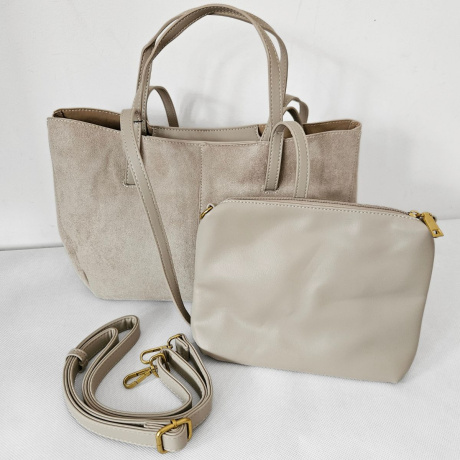 Béžová kabelka na rameno ADALINE