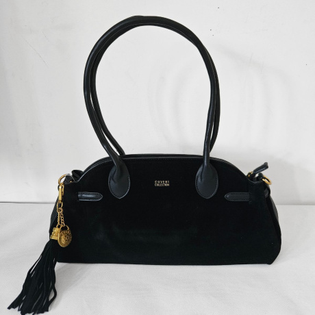 Čierna kabelka na rameno COVERI