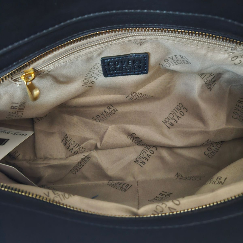 Čierna kabelka na rameno COVERI