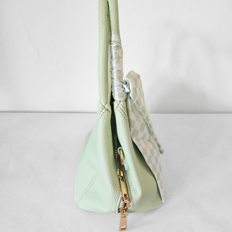 Malá svetlo zelená kabelka do ruky MIREN