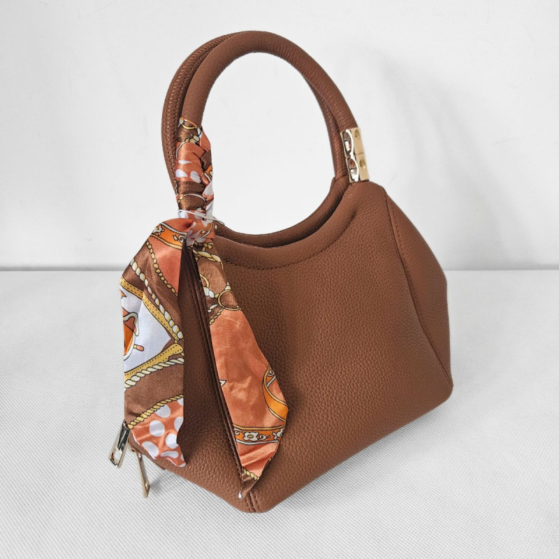 Malá hnedá kabelka do ruky MIREN