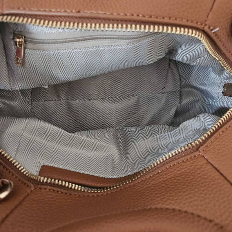 Malá hnedá kabelka do ruky MIREN