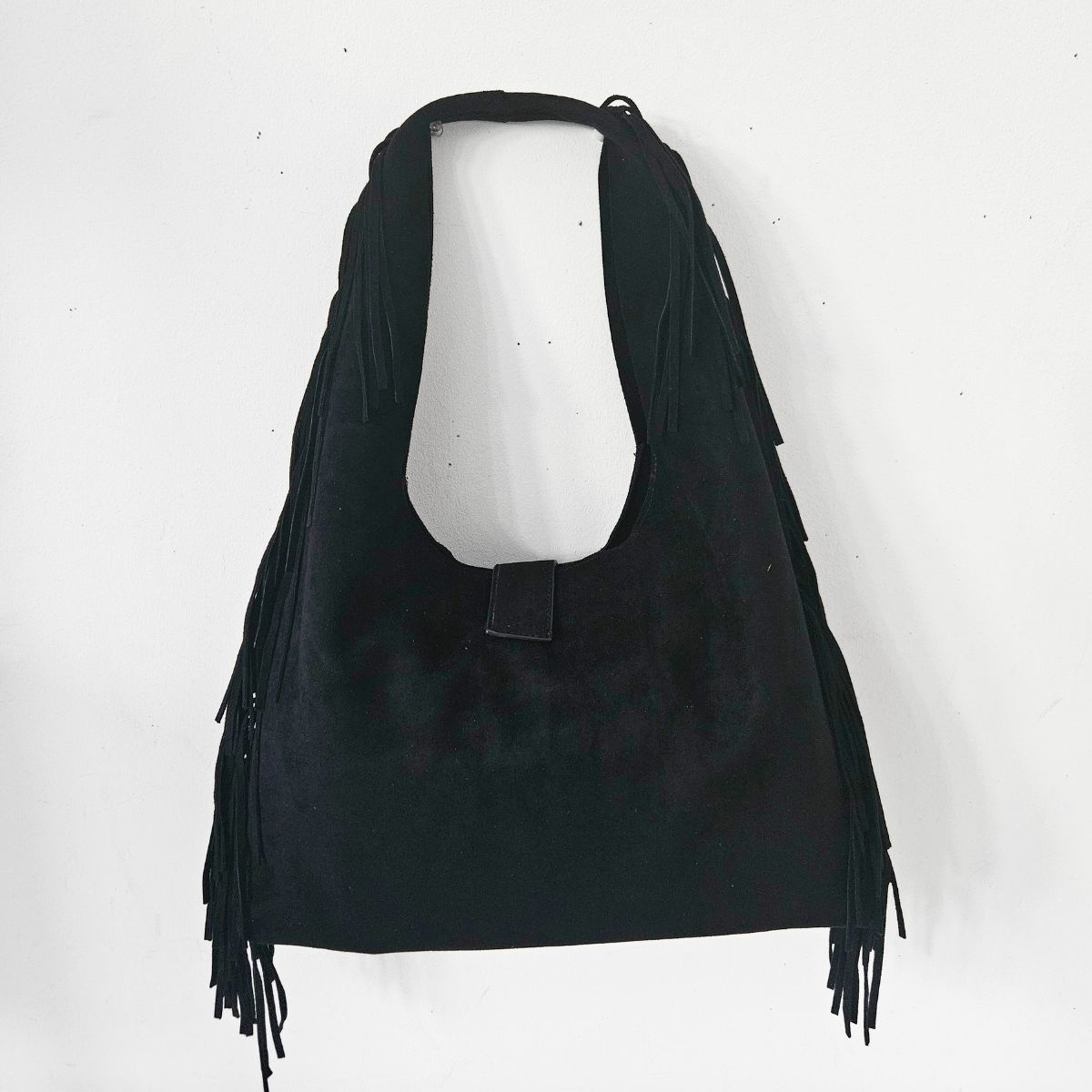 Čierna kabelka na rameno ALAINA