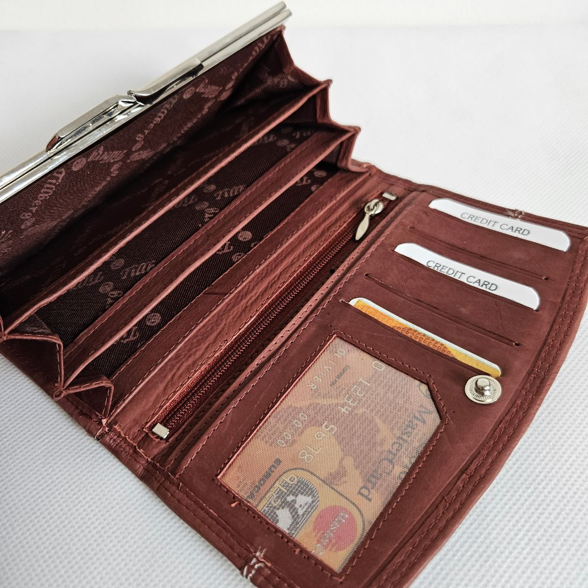 Dámska kožená peňaženka koňaková MODENA