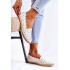 Dámske bielé kvetinové slip-on baleríny Vennice - Biela