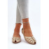 Zazoo 10009 Pohodlné Dámske Kožené Baletky Beige - Béžová